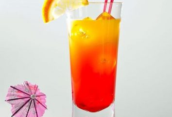 Koktajl „Tequila Sunrise”: piękny napój przepis
