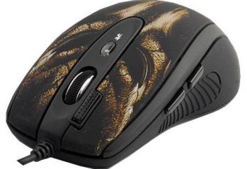 laserowa mysz dla graczy A4Tech XL-750BH: opis, charakterystyka, porównanie z konkurencją i opinie