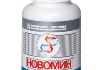 Drogue « Novomin » ( « Sibérie Santé ») – un nouvel outil pour protéger le corps