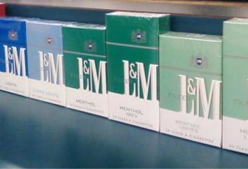 Sigarette "LM": informazioni sulla gamma di prodotti e produttore