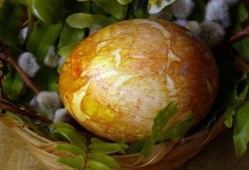 Cómo hacer huevos de "mármol" para la Pascua con sus propias manos?