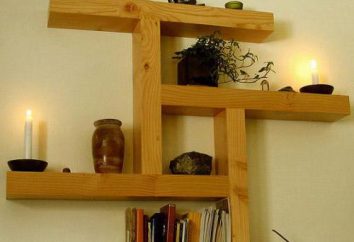 Drewniane półki, a stylowy i komfortowy