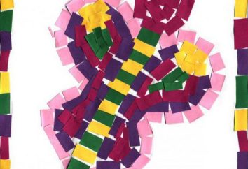 apliques rasgado de papel de color – una experiencia emocionante para los niños de todas las edades
