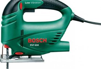 Bosch PST 650 Jigsaw: comentários características técnicas