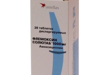 Lek "Flemoksin Soljutab". Analogiem substancji czynnej