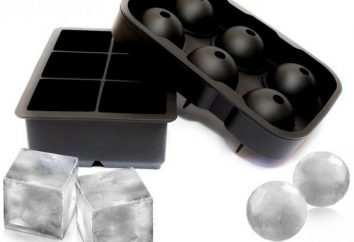 O molde de silicone para gelo e as suas características