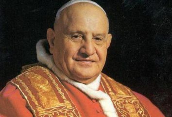 Papież Jan XXIII: wyniki działalności