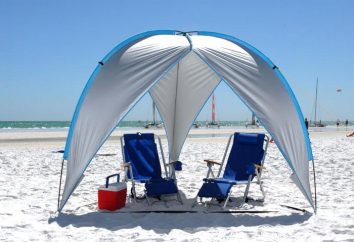 Tenda della spiaggia – cosa insostituibile in vacanza