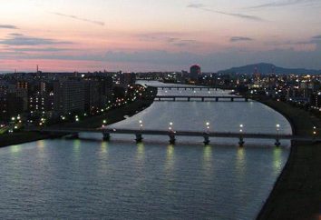 Der größte, schnellsten und erstaunliche japanische Fluss