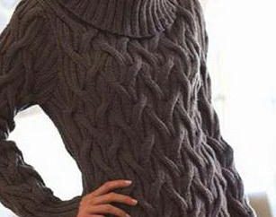Swetry damskie z plecionki szprychy: schematy i opis pracy