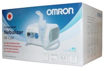 Nebulizator Omron „C28”: instrukcje i specyfikacje