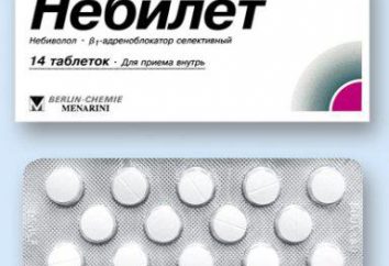 "Nebilet": comentários de clientes e médicos sobre a droga. sobre a aplicação das Instruções "Nebilet"