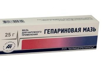Il farmaco "Eparina pomata" – recensioni e consigli d'uso