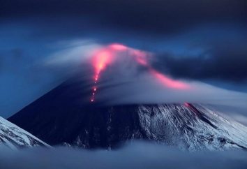 Vulkane auf der Halbinsel Kamtschatka: Auswirkungen Foto