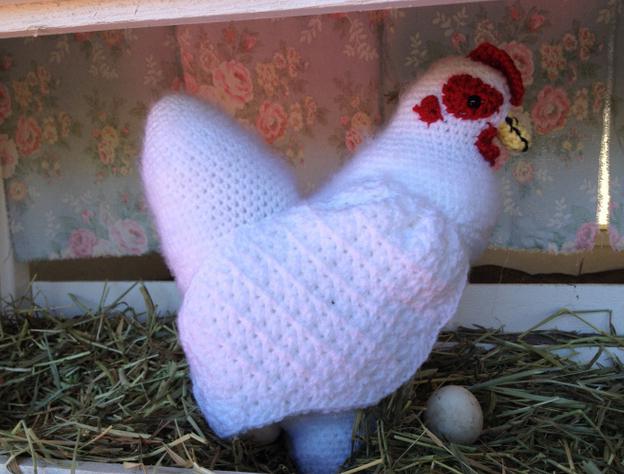 tricoter poule de paques