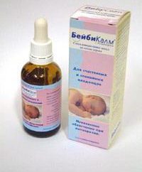 Dosage, caractéristiques et évaluations « Bebikalm » – préparation pour les nourrissons de coliques abdominales