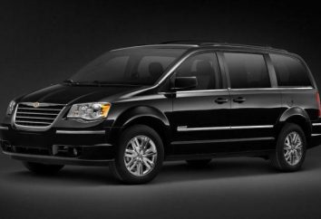 Chrysler Town & Country: Especificações espaçoso minivan 5ª geração americano