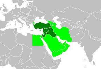 Le Moyen-Orient et de leurs caractéristiques