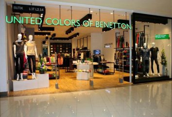 Las direcciones de las tiendas de "Benetton" en Moscú, los puntos de venta más populares