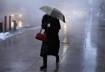 Lodowy deszcz w rosyjskich miastach