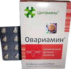 "Ovariamina": istruzioni per l'uso. Recensioni e il prezzo della droga "Ovariamin"