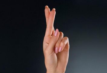 Lo que hace que los dedos cruzados?