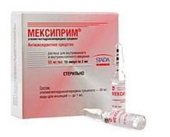 "Meksiprim" Medikamente. Gebrauchsanweisung und Beschreibung
