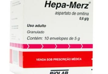 Das Medikament „Hepa-Merz“: Bewertungen und Beschreibung