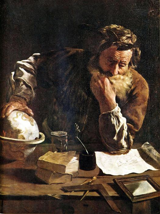 Die Legende von Archimedes und eine kurze Biographie des Wissenschaftlers