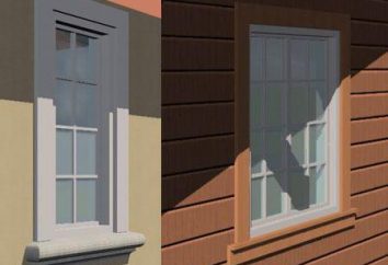 Fensteraußengefälle: die Wahl der Materialien und Installations