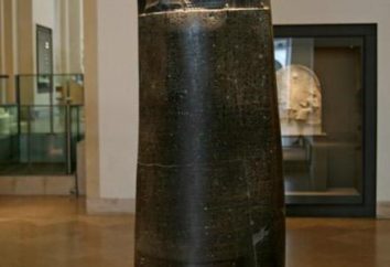 Le Code de Hammurabi: les lois fondamentales, la description et l'histoire. Le Code du roi Hammourabi