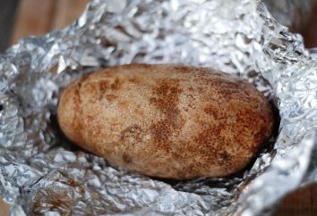 Ziemniaki w folii w węglach: najlepszych receptur. Ziemniaki z bekonu folię na węglach