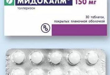 "Mydocalm": ciò che aiuta, la descrizione del farmaco, controindicazioni