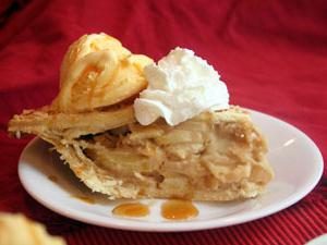 Delicious dessert – torta di mele con panna acida con le mele