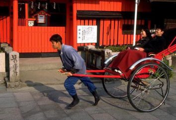 Rickshaw – questo tipo di trasporto, popolare in Asia