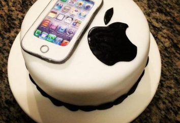 "El iPhone" – pastel para amantes de los dispositivos