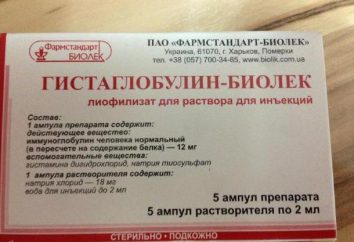 "Hystoglobulin": istruzioni per l'uso, il prezzo