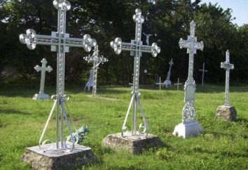 Las cruces en la tumba. ¿Cómo elegir