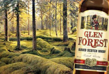 Whisky "Forest Glen": pros y contras