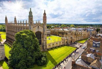 A cidade de Cambridge (Inglaterra): história, pontos turísticos, fatos interessantes
