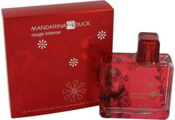 perfume das mulheres "Pato de mandarino": Descrição de sabores, comentários