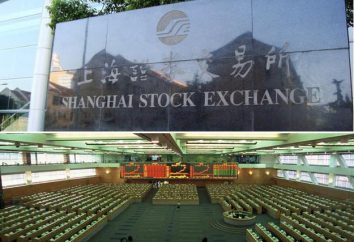 Bourse de Shanghai. Les prix des actions de base et métaux précieux