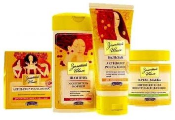 "Seta d'oro", un attivatore della crescita dei capelli: recensioni di shampoo