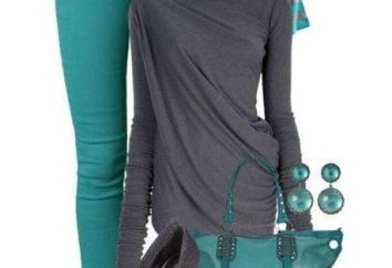 De quoi porter un pantalon turquoise: les tendances de la mode