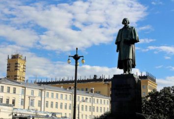 Wo in Moskau Denkmäler Gogol? Gogol Denkmal auf Gogol Boulevard: Geschichte