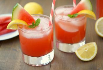 Delicious e fragrante limonata anguria