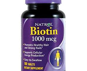 BAA "biotina" – vitaminas para fortalecer cabelos e unhas