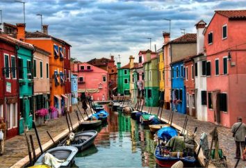 Isla de Burano en Venecia: foto, cómo llegar hasta allí?