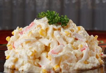 Hacer la más deliciosa ensalada – "cangrejo"