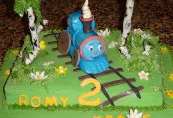 Como preparar um "comboio" (um bolo para crianças)?
